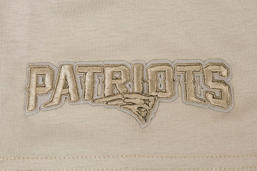 NFL NEW ENGLAND PATRIOTS NEUTRAL MEN'S CJ DROP SHOULDER TEE (TAUPE) - Image 6
