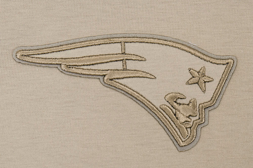 NFL NEW ENGLAND PATRIOTS NEUTRAL MEN'S CJ DROP SHOULDER TEE (TAUPE) - Image 7