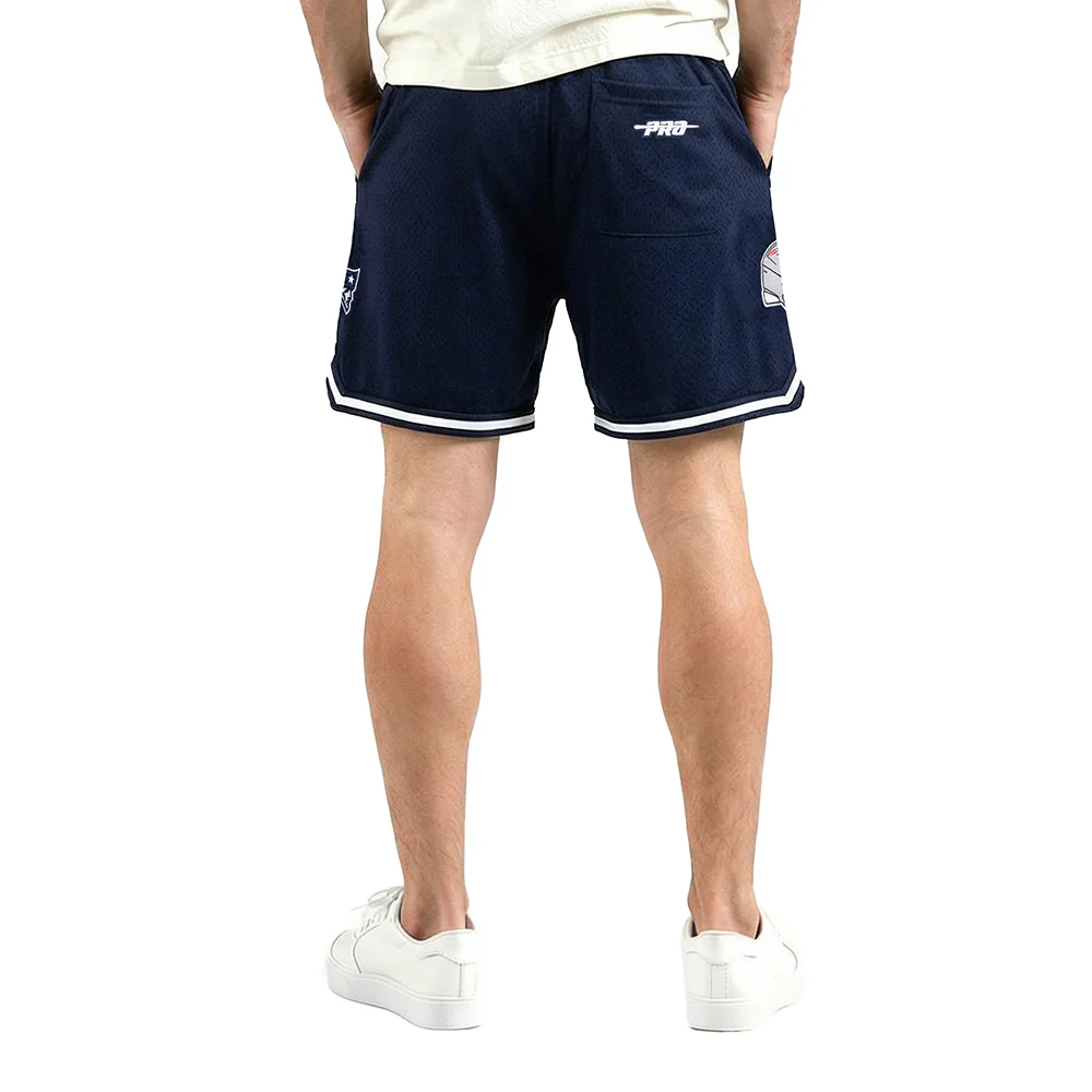 NFL NEW ENGLAND PATRIOTS MESH MEN'S  SHORT (MIDNIGHT NAVY) - Image 2