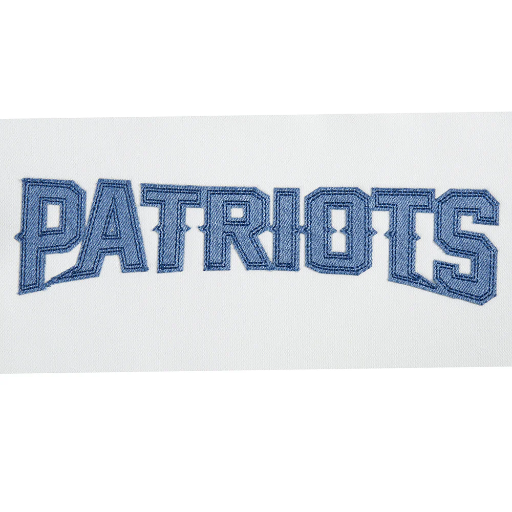 NFL NEW ENGLAND PATRIOTS VARSITY BLUES WOMEN'S FLC CREWNECK (LINEN) - Image 8