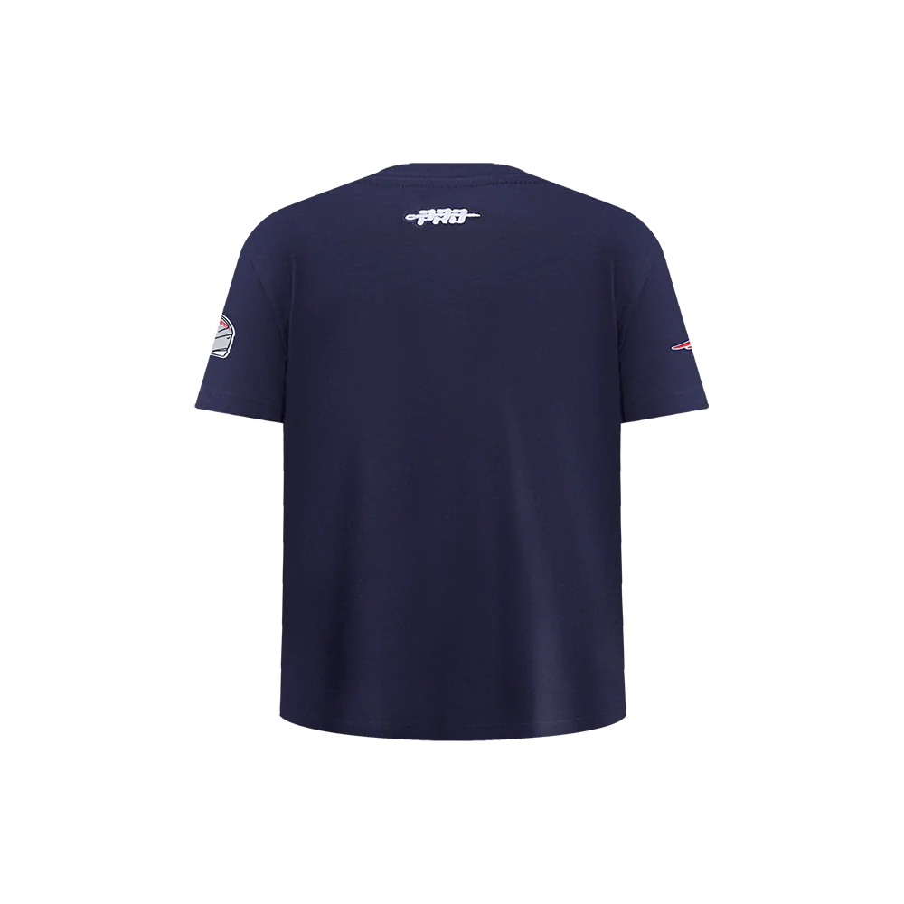 NFL NEW ENGLAND PATRIOTS CLASSIC LITTLE BOY'S SS TEE (MIDNIGHT NAVY) - Image 3
