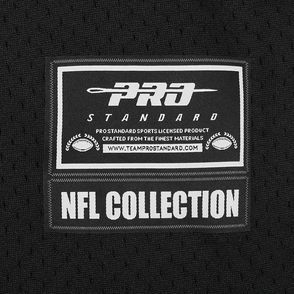 NFL NEW ORLEANS SAINTS CLASSIC MEN'S MESH BUTTON DOWN JERSEY (BLACK) - Image 6