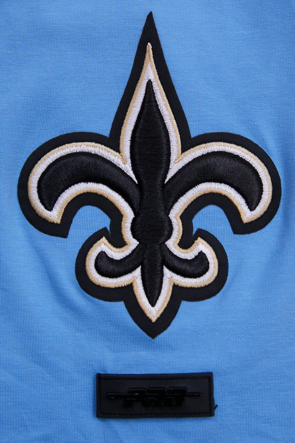 NFL NEW ORLEANS SAINTS CLASSIC CHENILLE SINGLE JERSEY TEE (UNIVERSITY BLUE) - Image 7