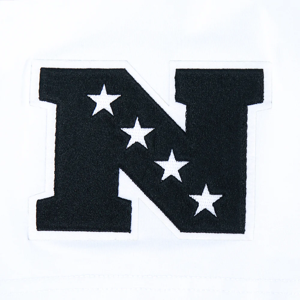 NFL NEW ORLEANS SAINTS LETTERMAN MEN'S S/S TEE (WHITE) - Image 7