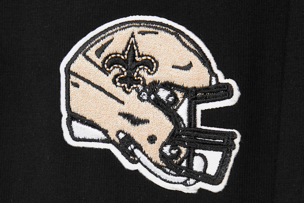 NFL NEW ORLEANS SAINTS CLASSIC WOMEN'S JERSEY LEGGING (BLACK) - Image 7