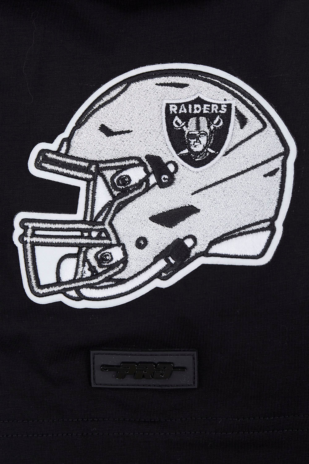 NFL LAS VEGAS RAIDERS SCRIPT TAIL MEN'S TEE (BLACK) - Image 6