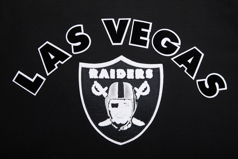 NFL LAS VEGAS RAIDERS CLASSIC BRISTLE TEE (BLACK) - Image 5
