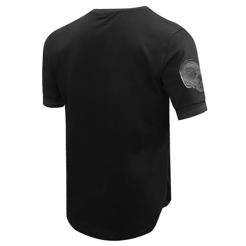 NFL LAS VEGAS RAIDERS TRIPLE BLACK MEN'S TEE (BLACK) - Image 4