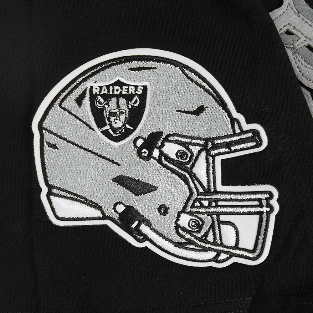NFL LAS VEGAS RAIDERS OLD ENGLISH MEN'S TEE (BLACK) - Image 5