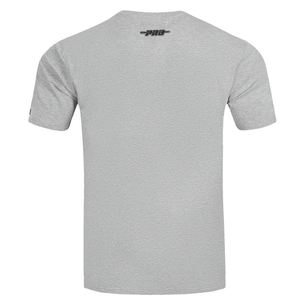 NFL LAS VEGAS RAIDERS OLD ENGLISH MEN'S TEE (HEATHER GREY) - Image 3
