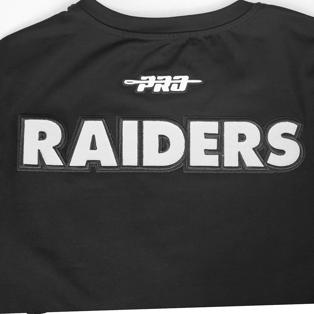 NFL LAS VEGAS RAIDERS CITY RANSOM MEN'S SINGLE JERSEY TEE (BLACK) - Image 8