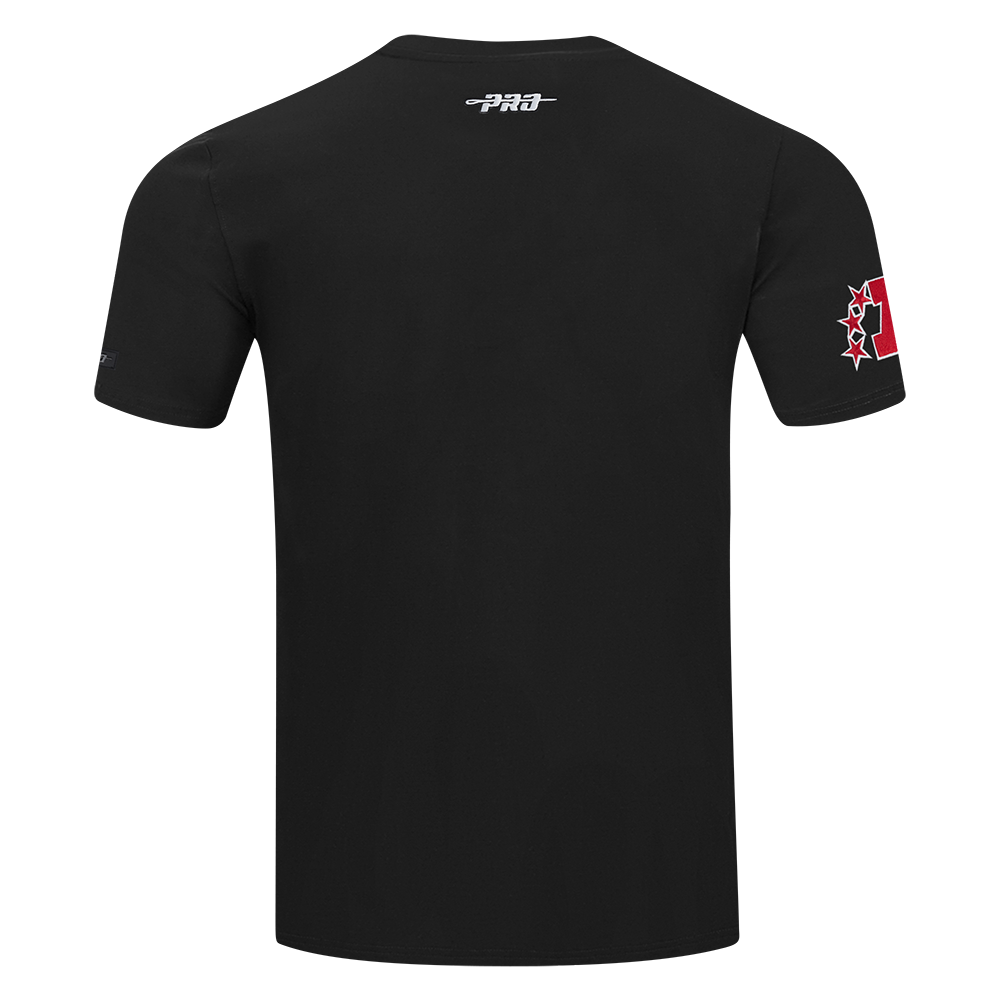 NFL LAS VEGAS RAIDERS RETRO ELEVATION MEN'S SINGLE JERSEY TEE (BLACK) - Image 3