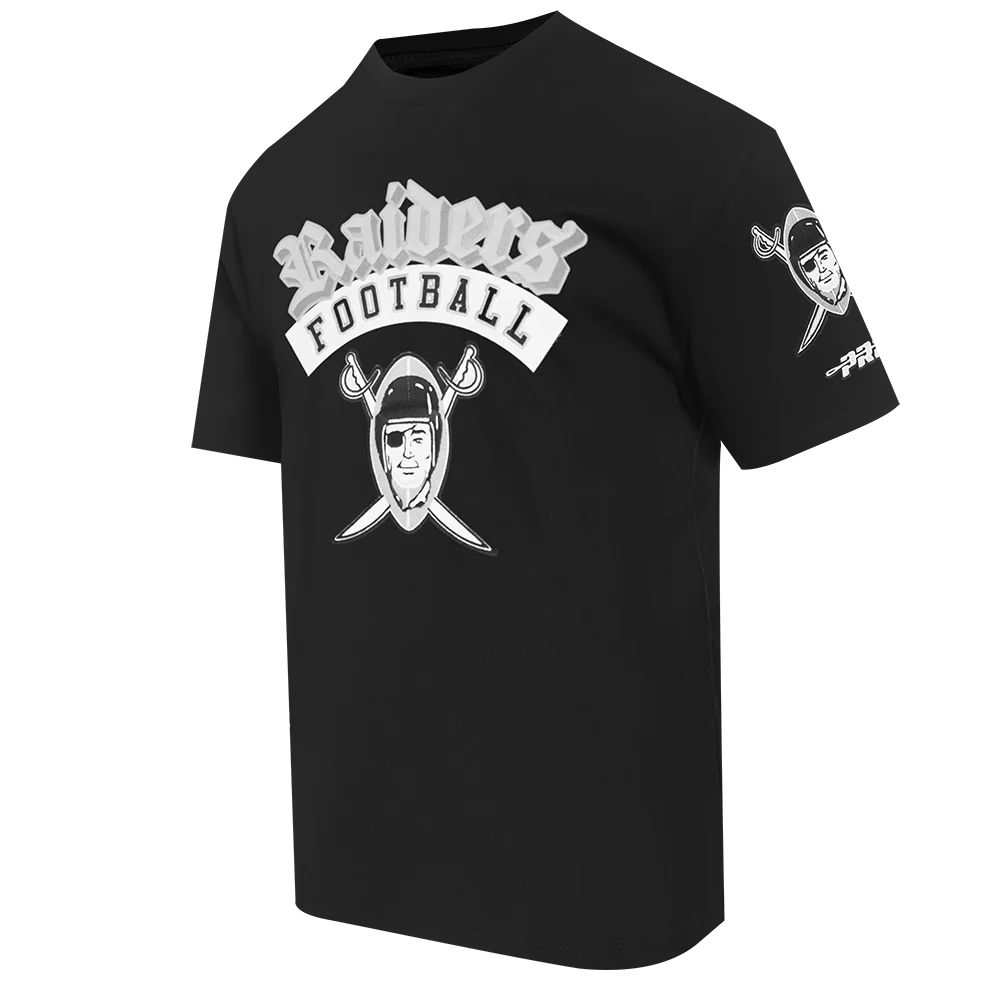 NFL LAS VEGAS RAIDERS BEST OF MEN'S DROP SHOULDER TEE (BLACK) - Image 4