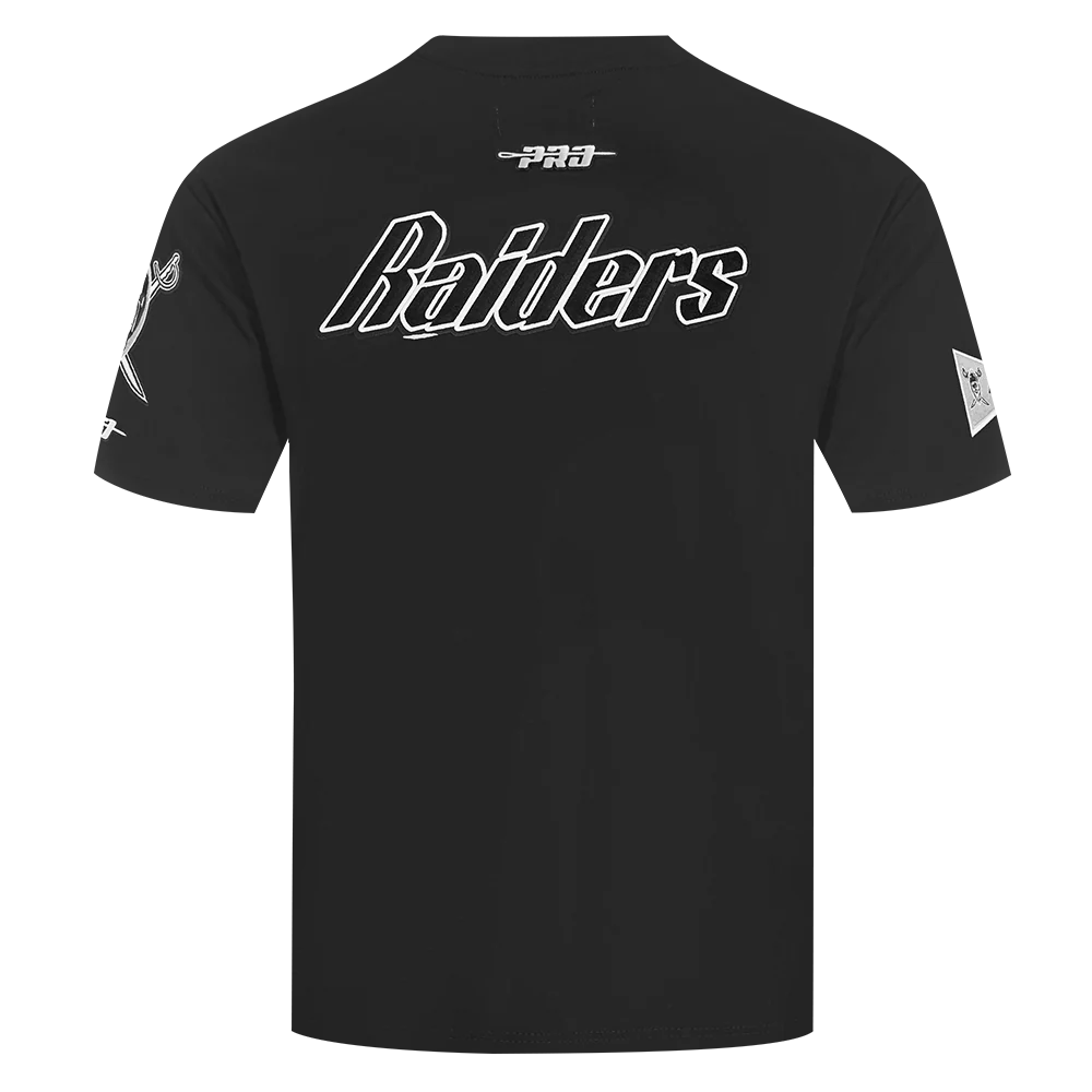 NFL LAS VEGAS RAIDERS BEST OF MEN'S DROP SHOULDER TEE (BLACK) - Image 8