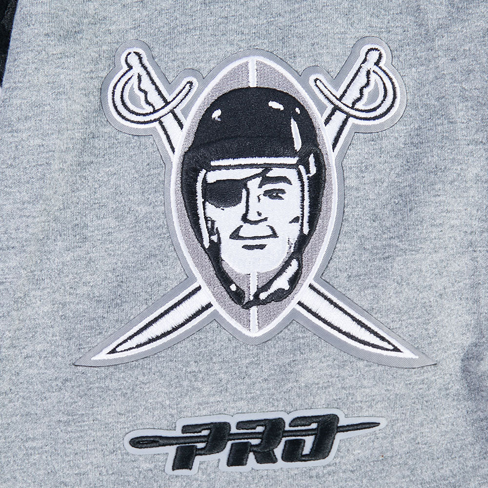 NFL LAS VEGAS RAIDERS BEST OF MEN'S CJ DROP SHOULDER TEE (DARK HEATHER GRAY) - Image 14