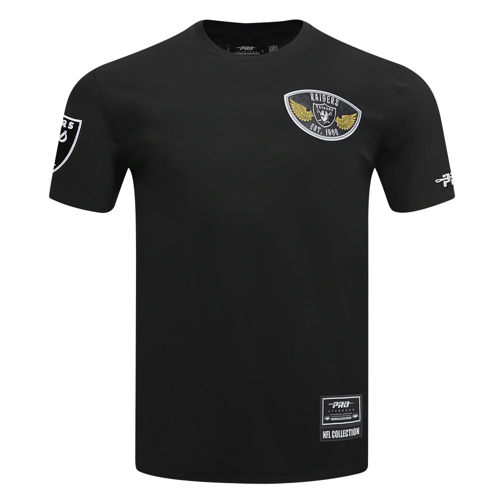 NFL LAS VEGAS RAIDERS BORN FOR SPORT MEN'S SJ TEE (BLACK) - Image 3