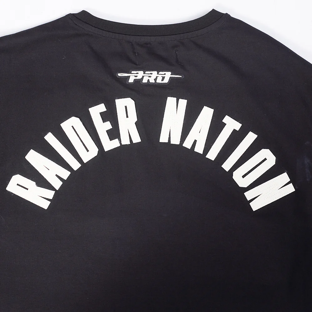 NFL LAS VEGAS RAIDERS MODERN ORIGINALS MEN'S SJ TEE (BLACK) - Image 11