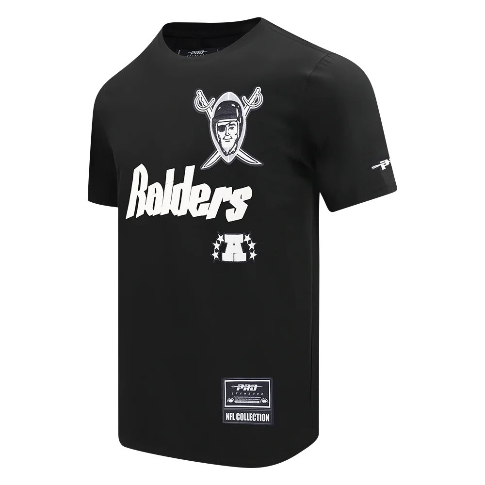 NFL LAS VEGAS RAIDERS MODERN ORIGINALS MEN'S SJ TEE (BLACK) - Image 4