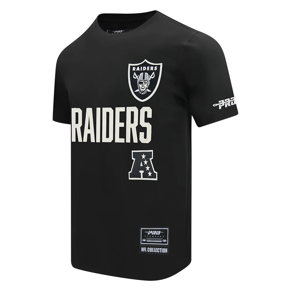 NFL LAS VEGAS RAIDERS MODERN ORIGINALS MEN'S SJ TEE (BLACK) - Image 5