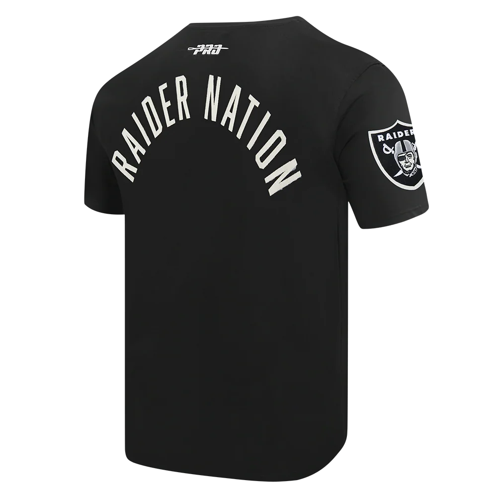 NFL LAS VEGAS RAIDERS MODERN ORIGINALS MEN'S SJ TEE (BLACK) - Image 6