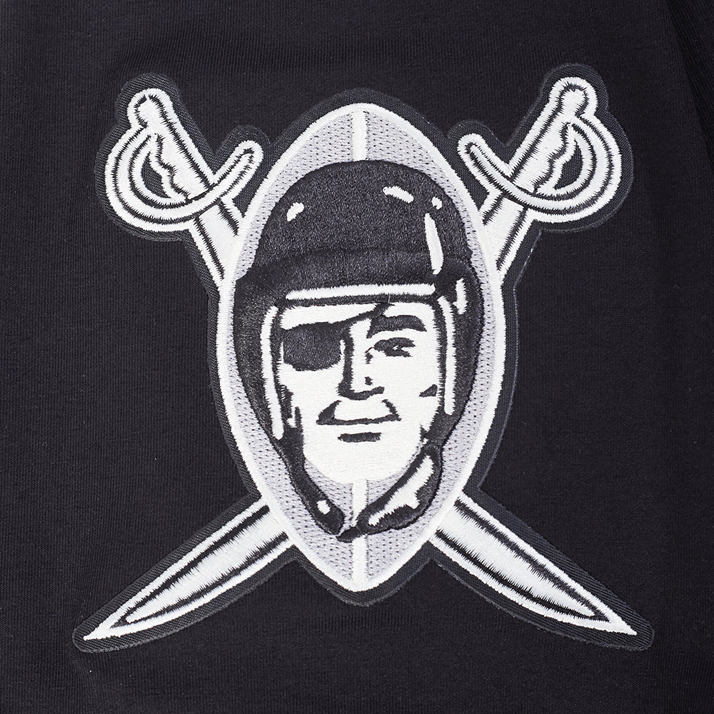 NFL LAS VEGAS RAIDERS MODERN ORIGINALS MEN'S SJ TEE (BLACK) - Image 7