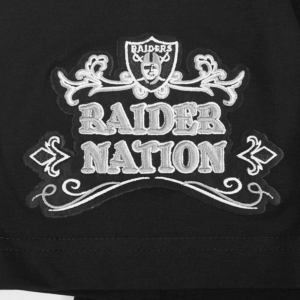 LAS VEGAS RAIDERS REBEL ATHLETICS MEN'S SJ TEE (BLACK) - Image 5