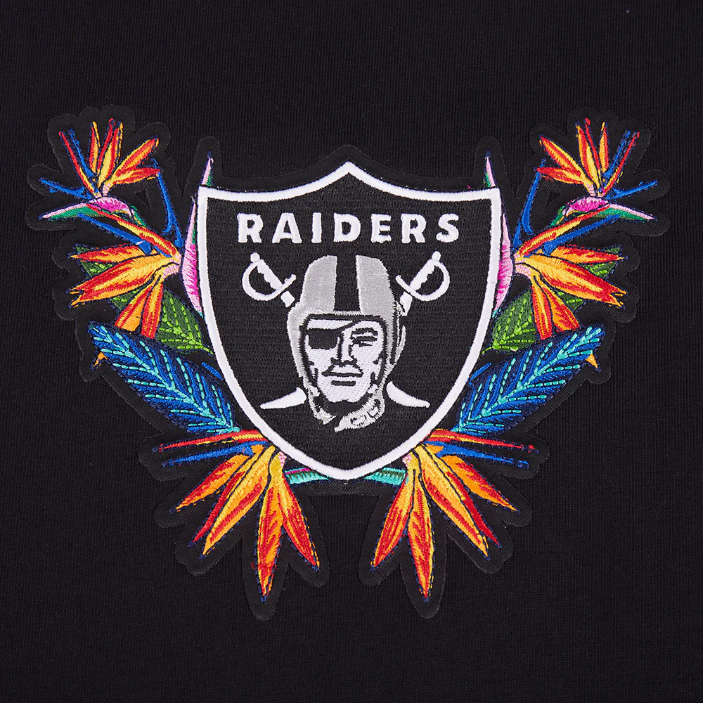 NFL LAS VEGAS RAIDERS PARADISE MEN'S S/S TEE (BLACK) - Image 5