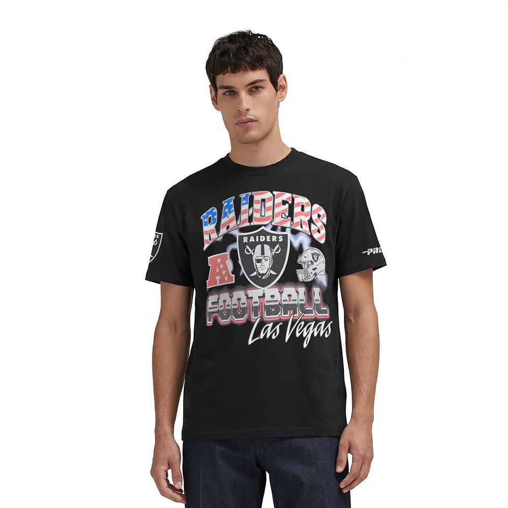NFL LAS VEGAS RAIDERS VICTORY MEN'S S/S TEE (BLACK)