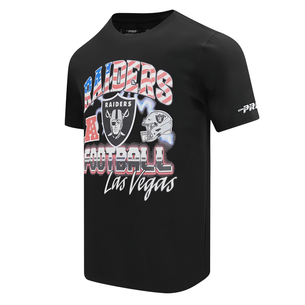 NFL LAS VEGAS RAIDERS VICTORY MEN'S S/S TEE (BLACK) - Image 3