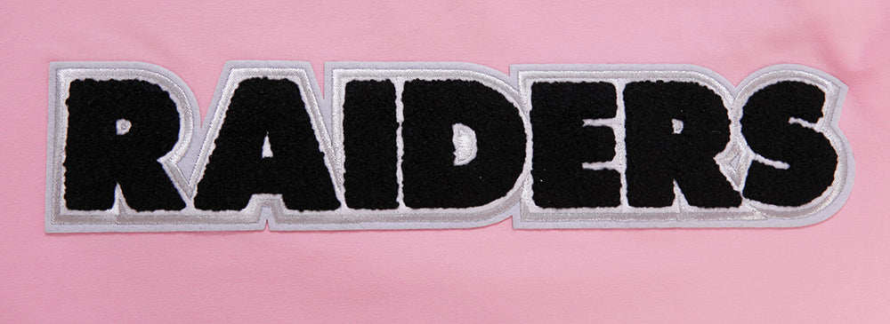 NFL LAS VEGAS RAIDERS LOGO PRO TEAM MEN'S TEE (PINK) - Image 5