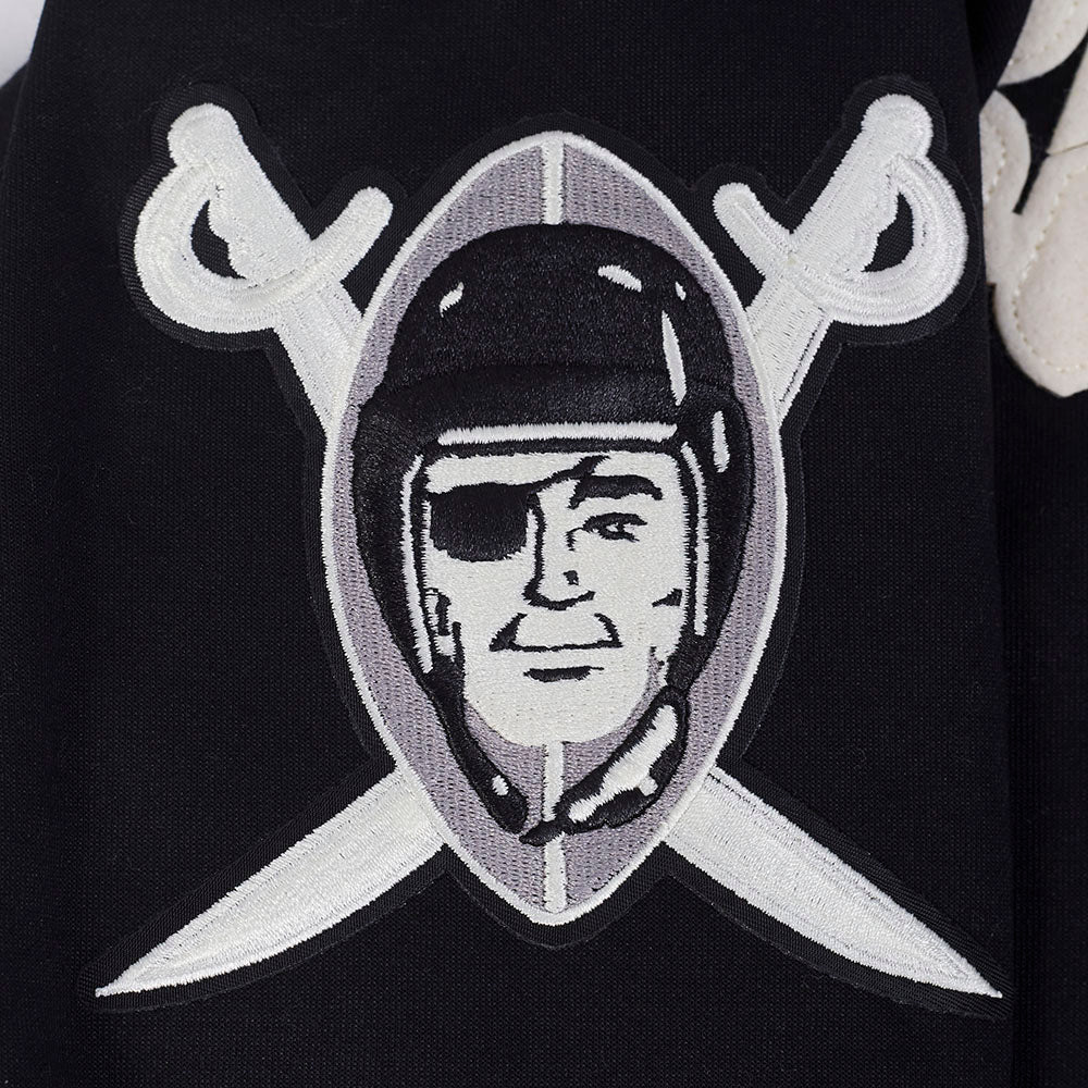 NFL LAS VEGAS RAIDERS MODERN ORIGINALS MEN'S LS RUGBY (BLACK) - Image 12