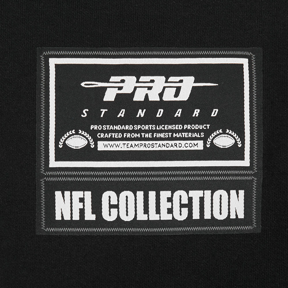 NFL LAS VEGAS RAIDERS MODERN ORIGINALS MEN'S LS RUGBY (BLACK) - Image 8