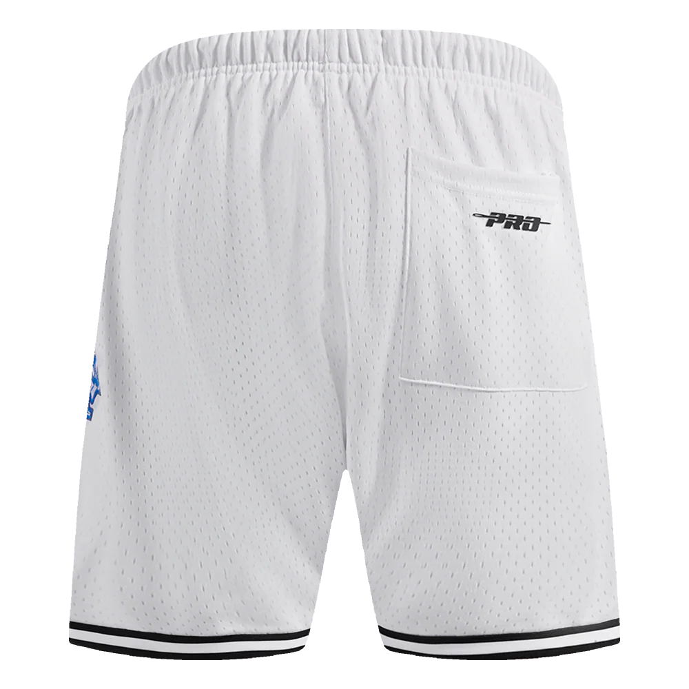 NFL LAS VEGAS RAIDERS CLASSIC MESH MEN'S SHORT (WHITE / BLACK / WHTE) - Image 3