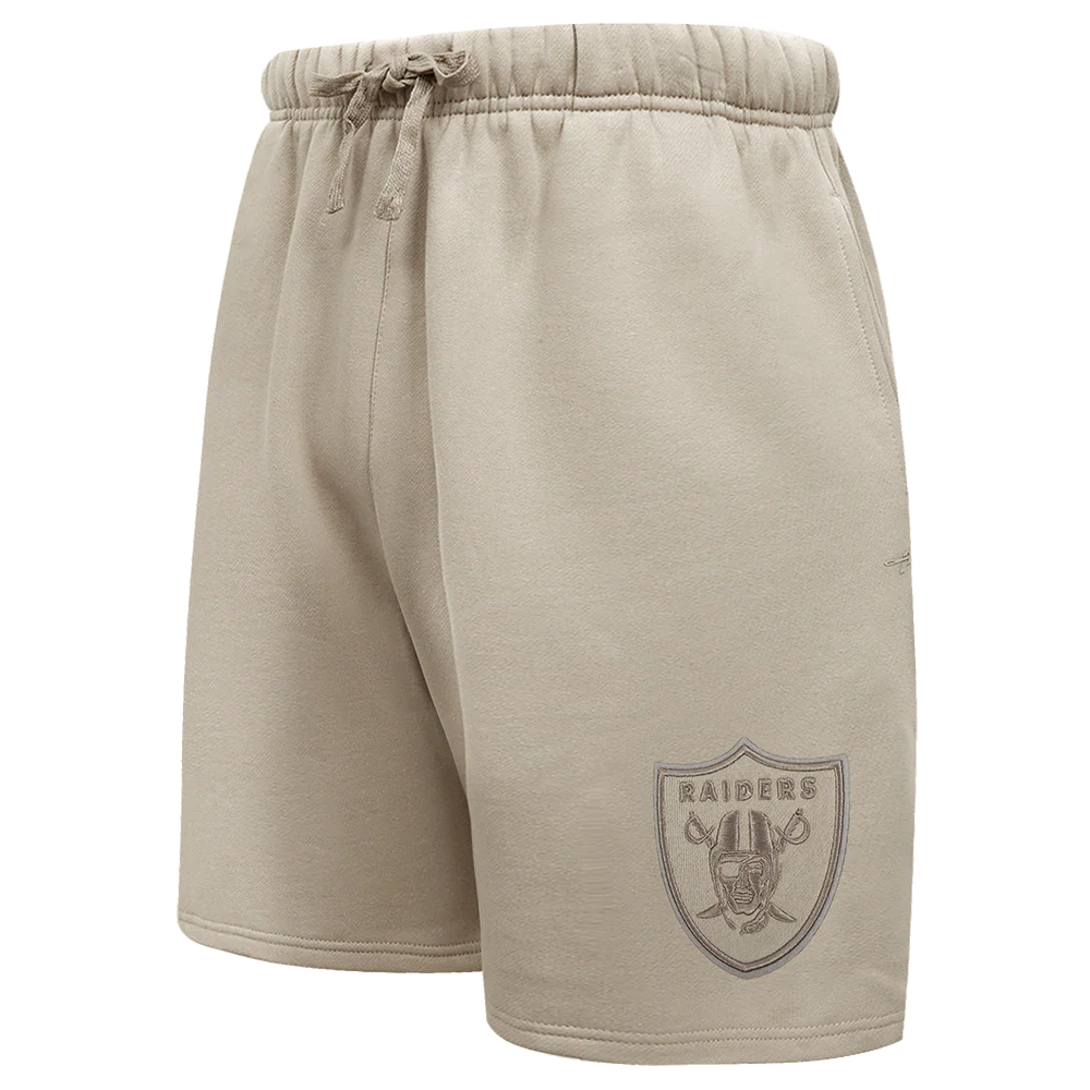 NFL LAS VEGAS RAIDERS NEUTRAL MEN'S SHORT (TAUPE)