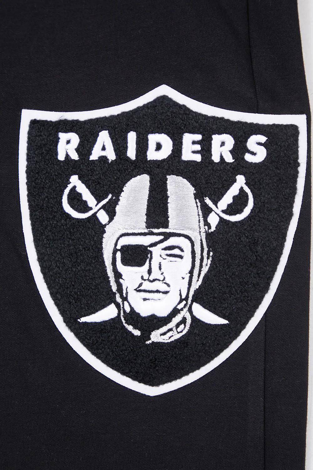 NFL LAS VEGAS RAIDERS CLASSIC CHENILLE DK JOGGER (BLACK) - Image 5