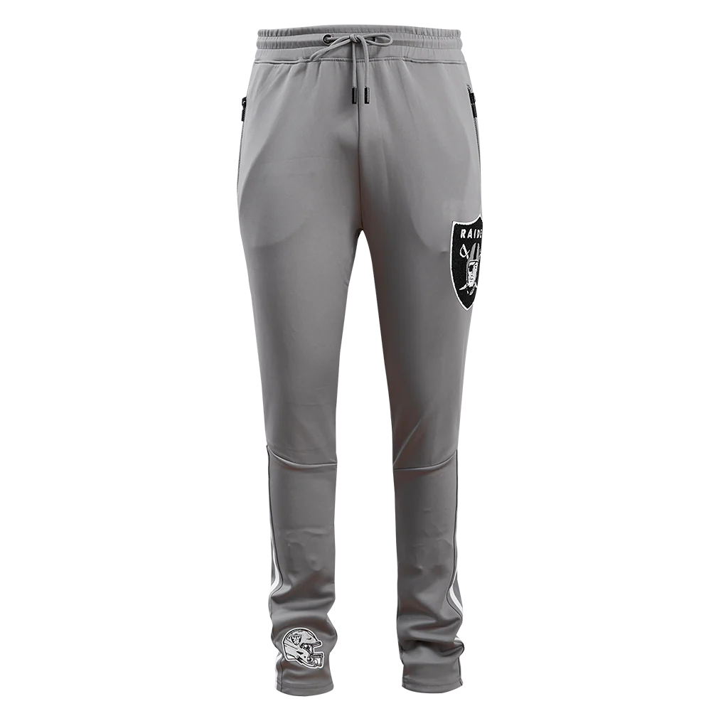 NFL OAKLAND RAIDERS CLASSIC MEN'S DK TRACK PANT (GRAY) - Image 2