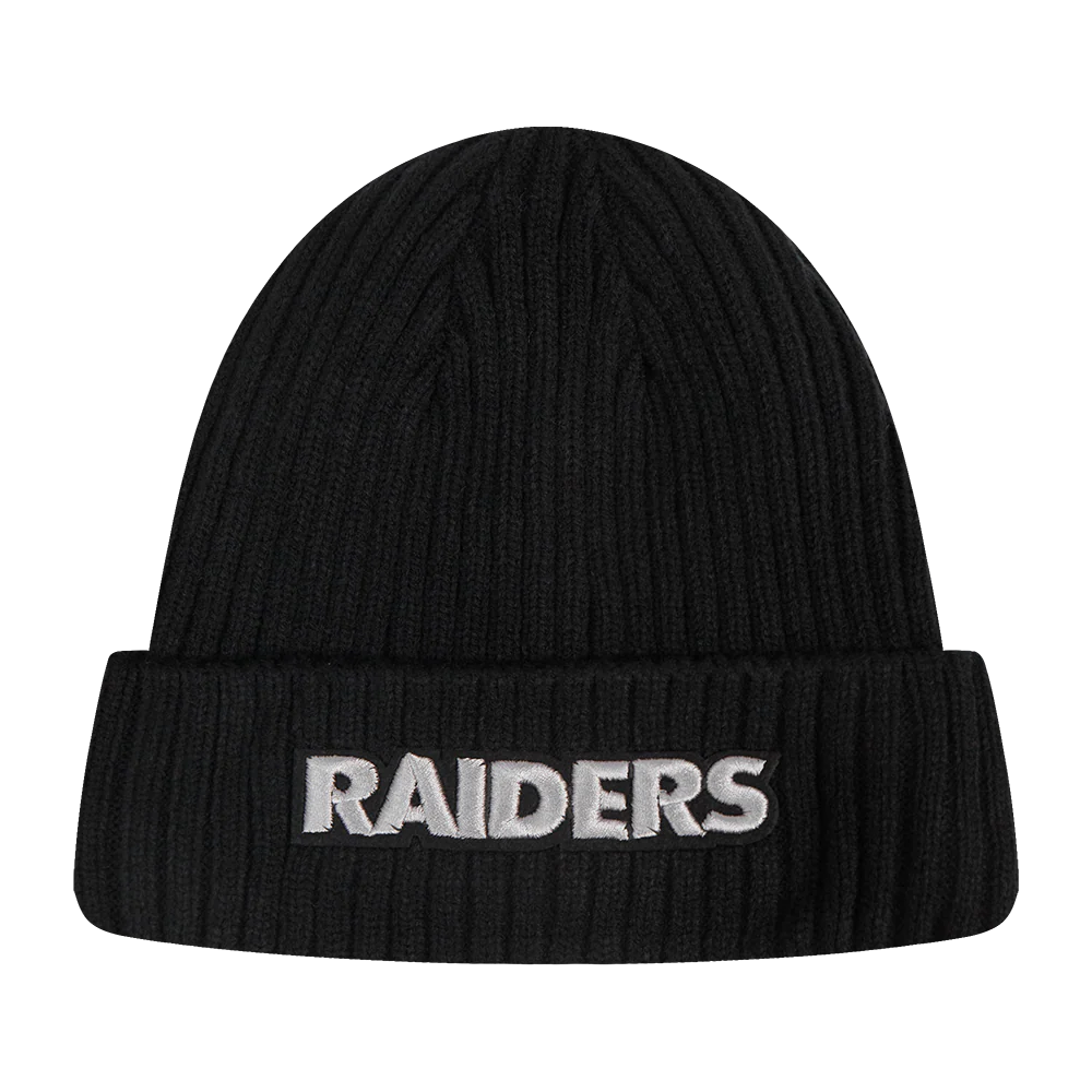 NFL LAS VEGAS RAIDERS CITY SIGNATURE MEN'S BEANIE (BLACK) - Image 2