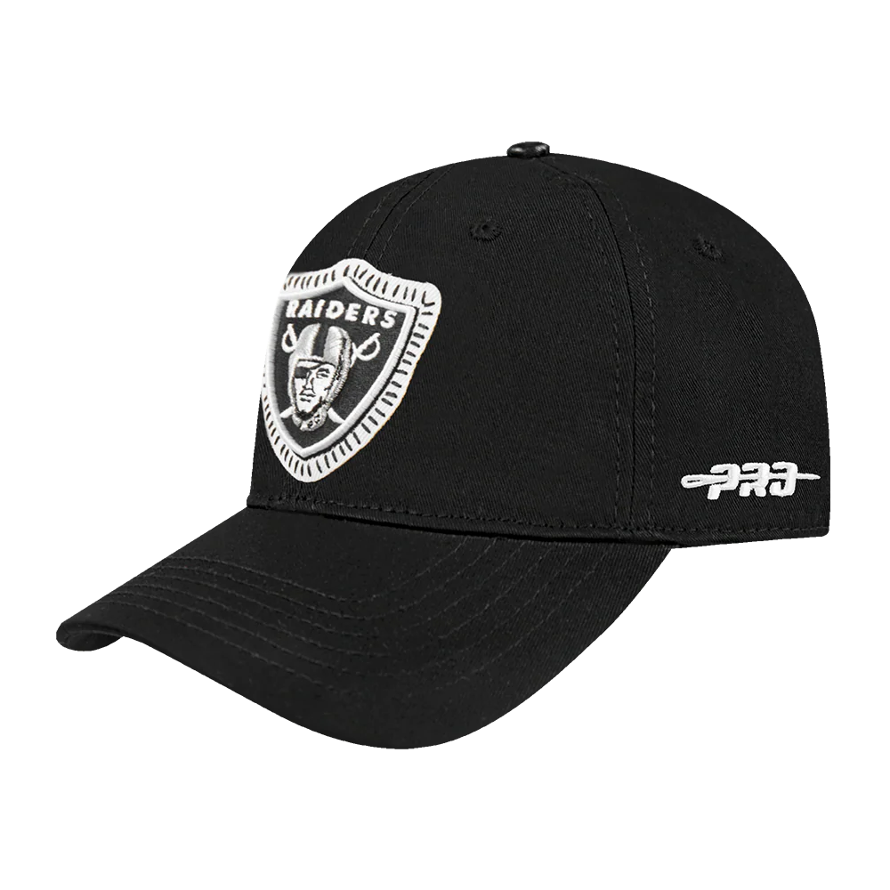 NFL LAS VEGAS RAIDERS DIY PICK STITCH DAD HAT (BLACK) - Image 2