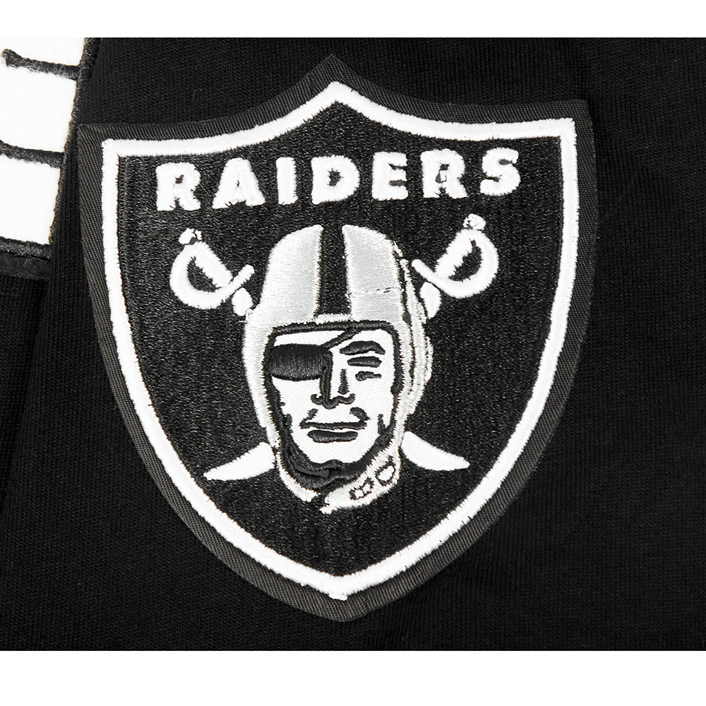 NFL LAS VEGAS RAIDERS CLASSIC BIG BOYS SINGLE JERSEY TEE (BLACK) - Image 6