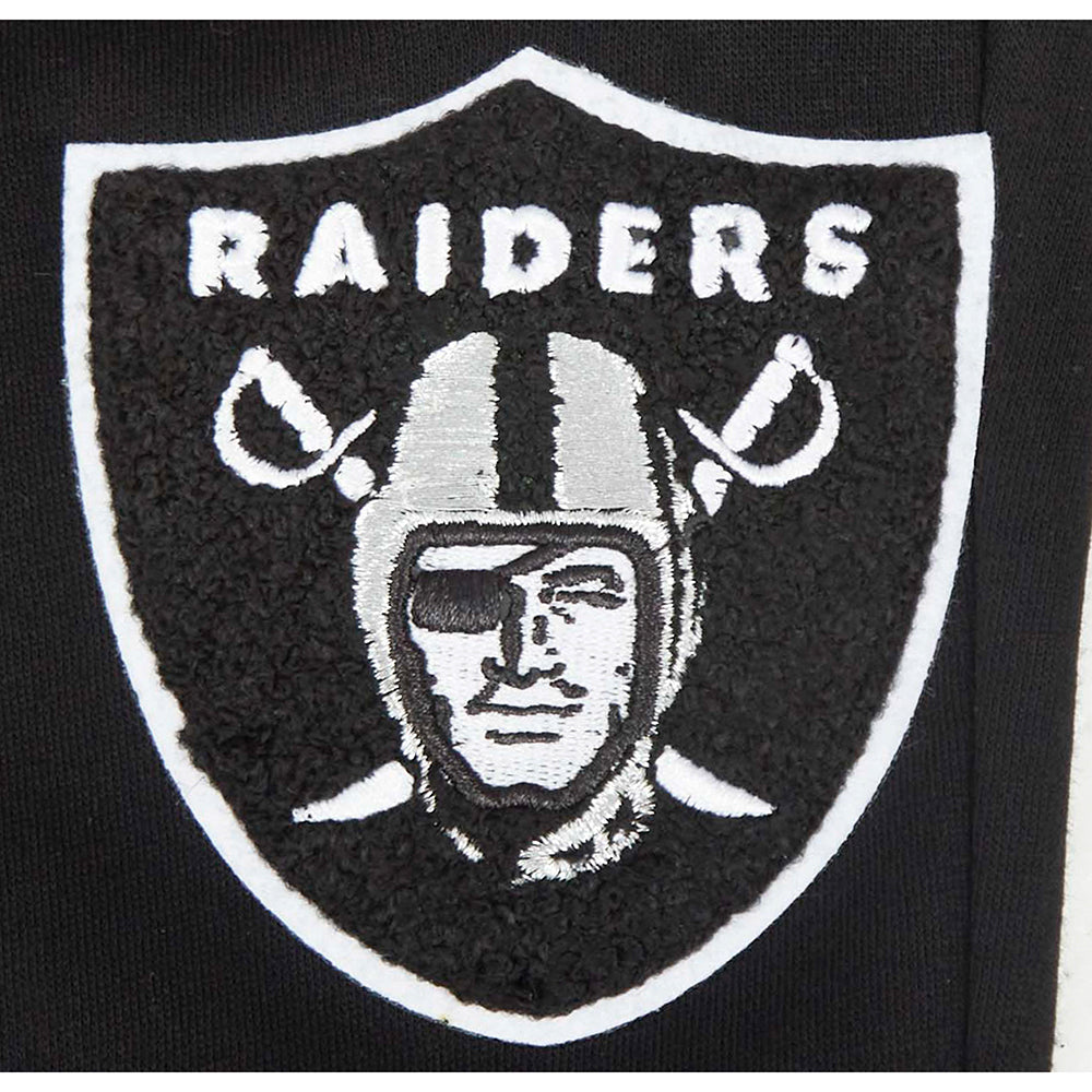 NFL LAS VEGAS RAIDERS CLASSIC BIG BOYS FLEECE SWEATPANT (BLACK) - Image 15