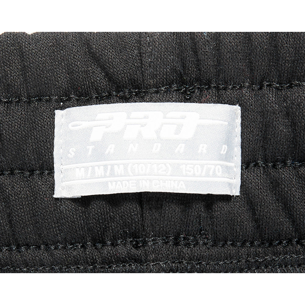 NFL LAS VEGAS RAIDERS RETRO CLASSIC BIG BOYS RIB FLC SWEATPANT (BLACK/GRAY) - Image 7