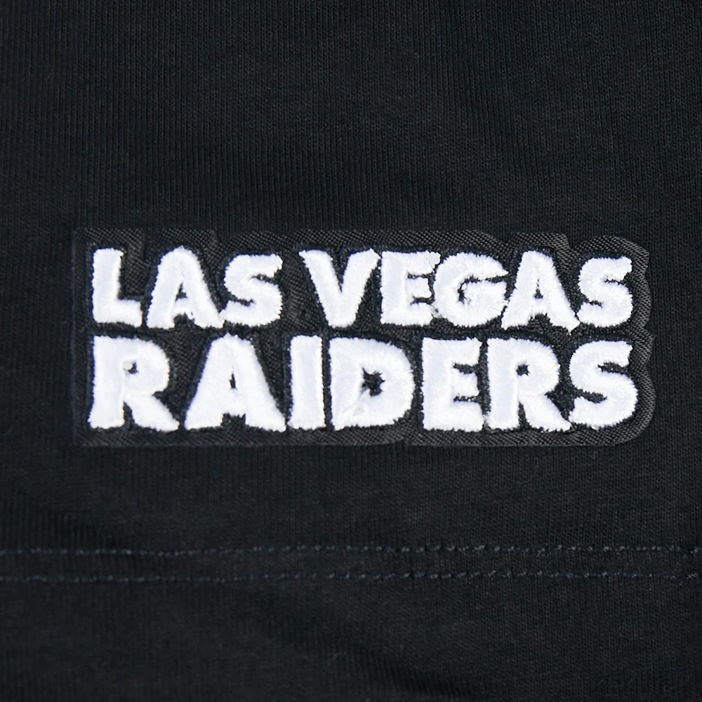 NFL LAS VEGAS RAIDERS CLASSIC BIG GIRL'S SS BOXY TEE (BLACK) - Image 5