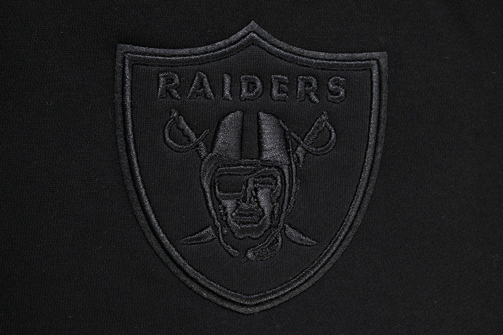 NFL LAS VEGAS RAIDERS NEUTRAL WOMEN'S CREWNECK (BLACK) - Image 7