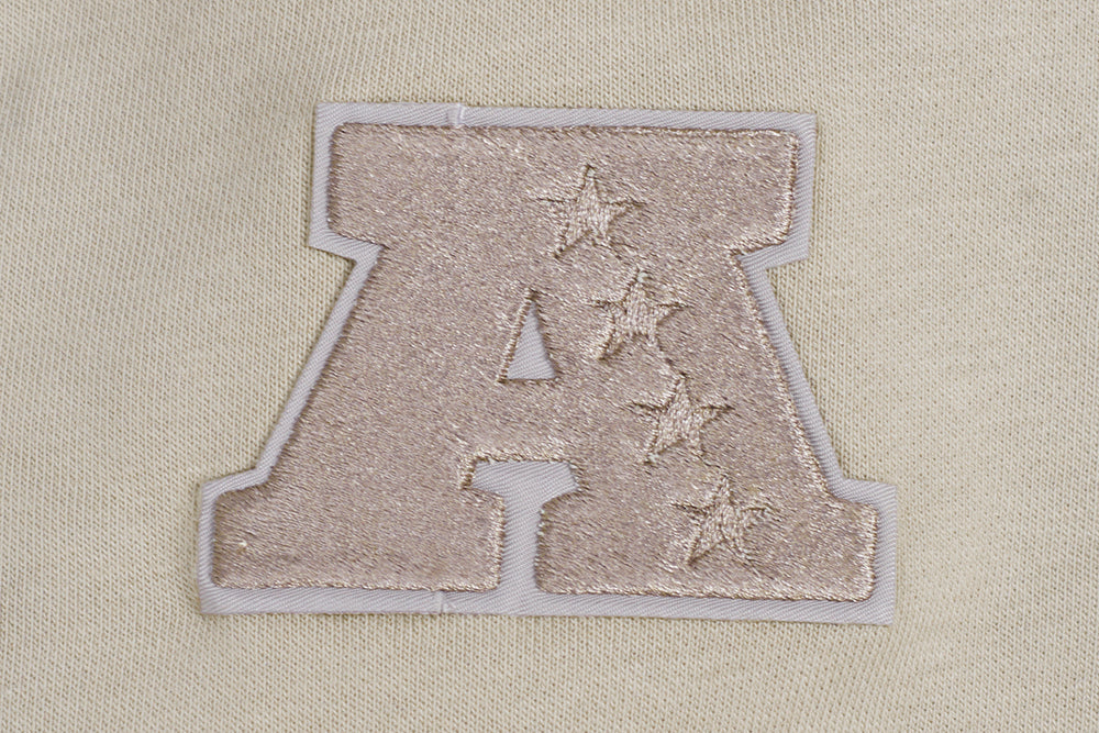 NFL LAS VEGAS RAIDERS NEUTRAL WOMEN'S CREWNECK (TAUPE) - Image 6
