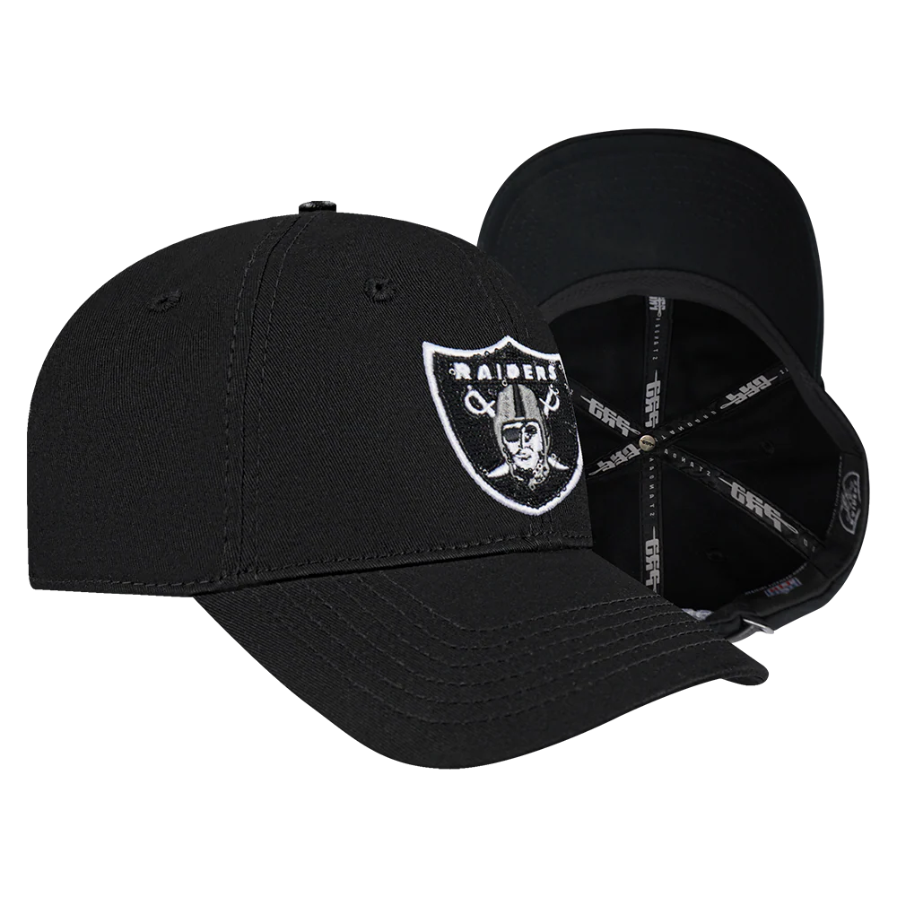 NFL LAS VEGAS RAIDERS GAME DAY CLASSICS WOMEN'S DAD HAT (BLACK) - Image 7