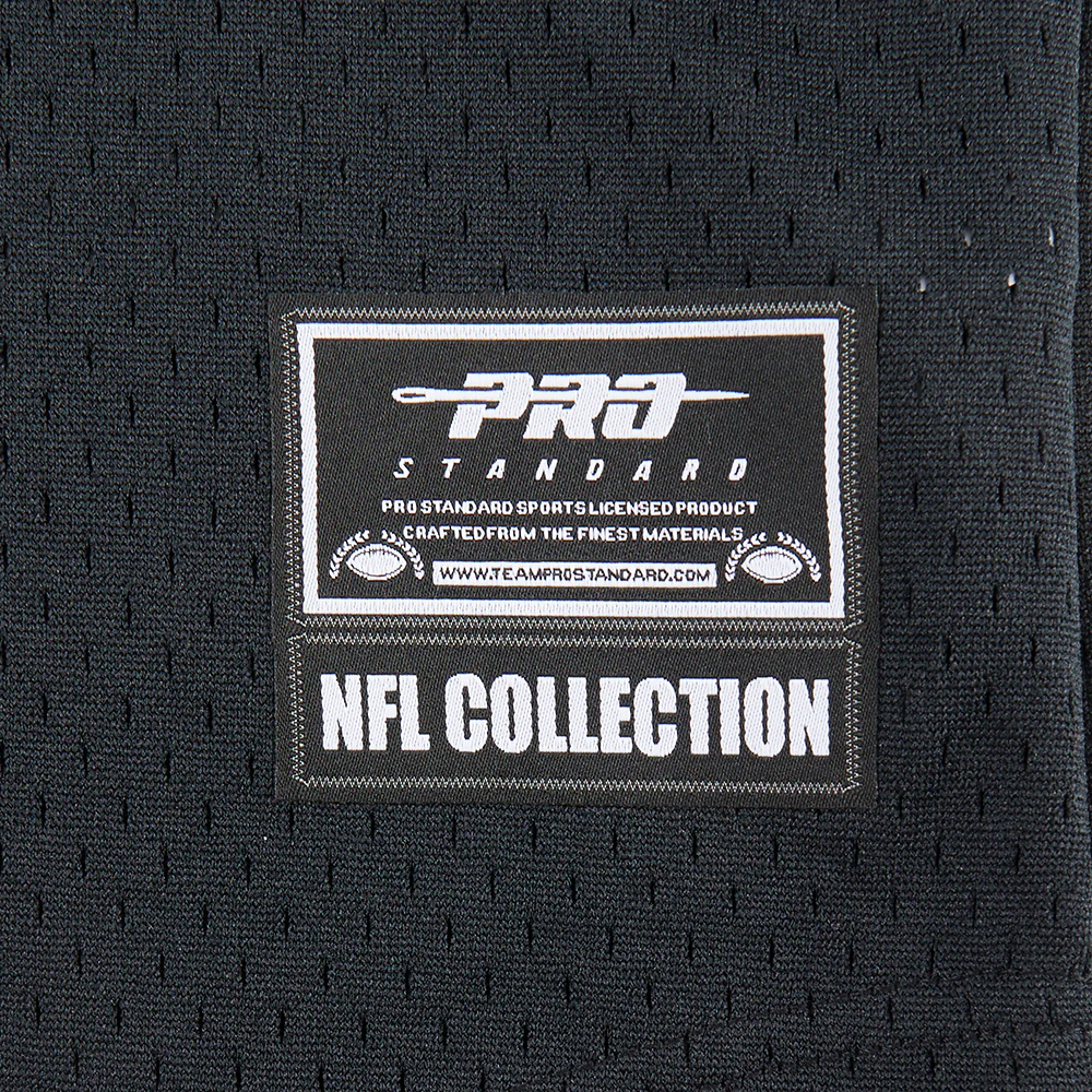NFL LAS VEGAS RAIDERS CLASSIC LITTLE BOYS MESH BUTTON DOWN SHIRT (BLACK/GRAY) - Image 8