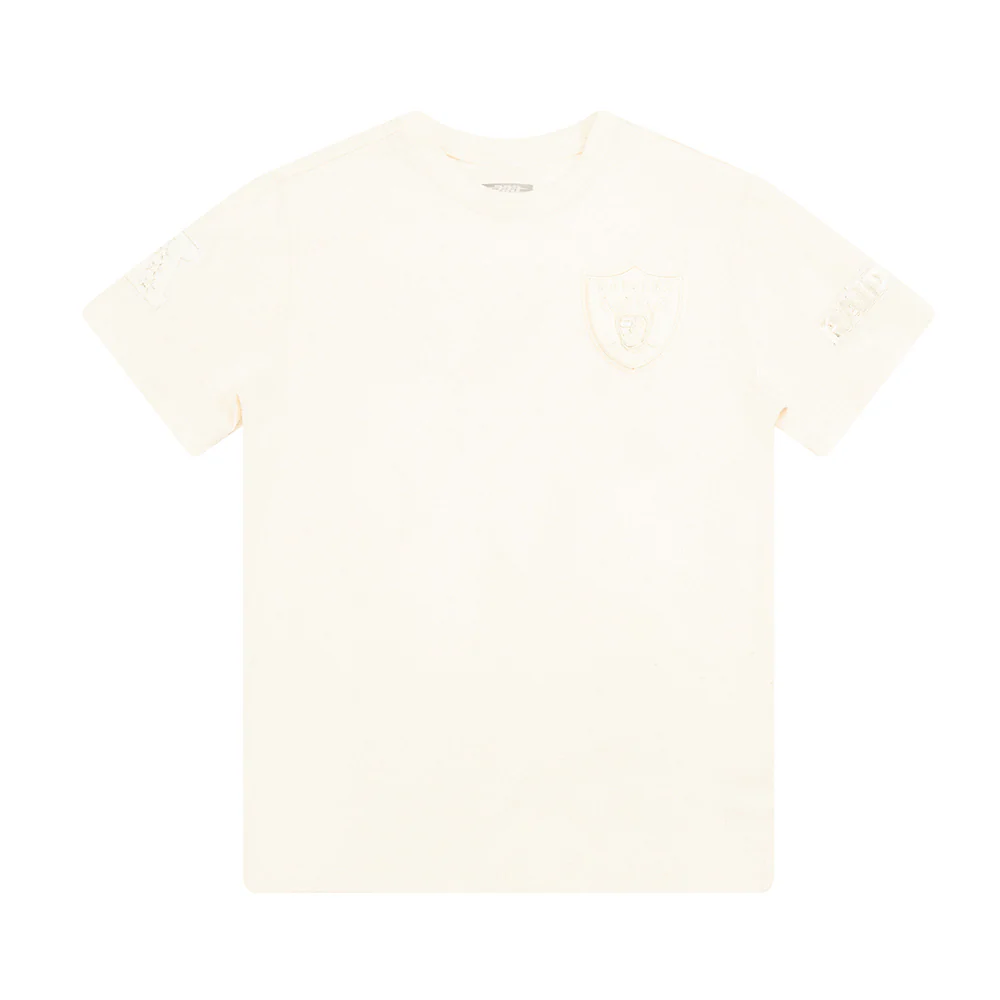 NFL LAS VEGAS RAIDERS NEUTRAL LITTLE BOYS SHORT SLEEVE TEE (EGGSHELL) - Image 11