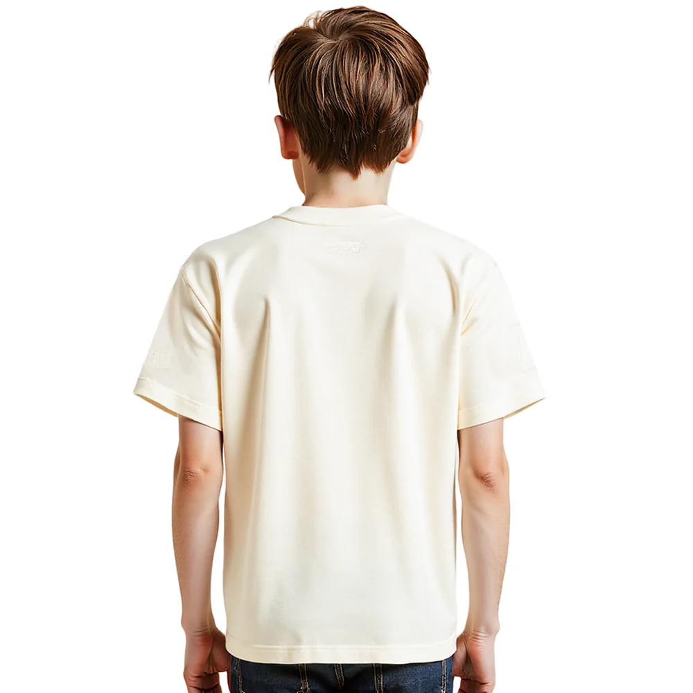 NFL LAS VEGAS RAIDERS NEUTRAL LITTLE BOYS SHORT SLEEVE TEE (EGGSHELL) - Image 2