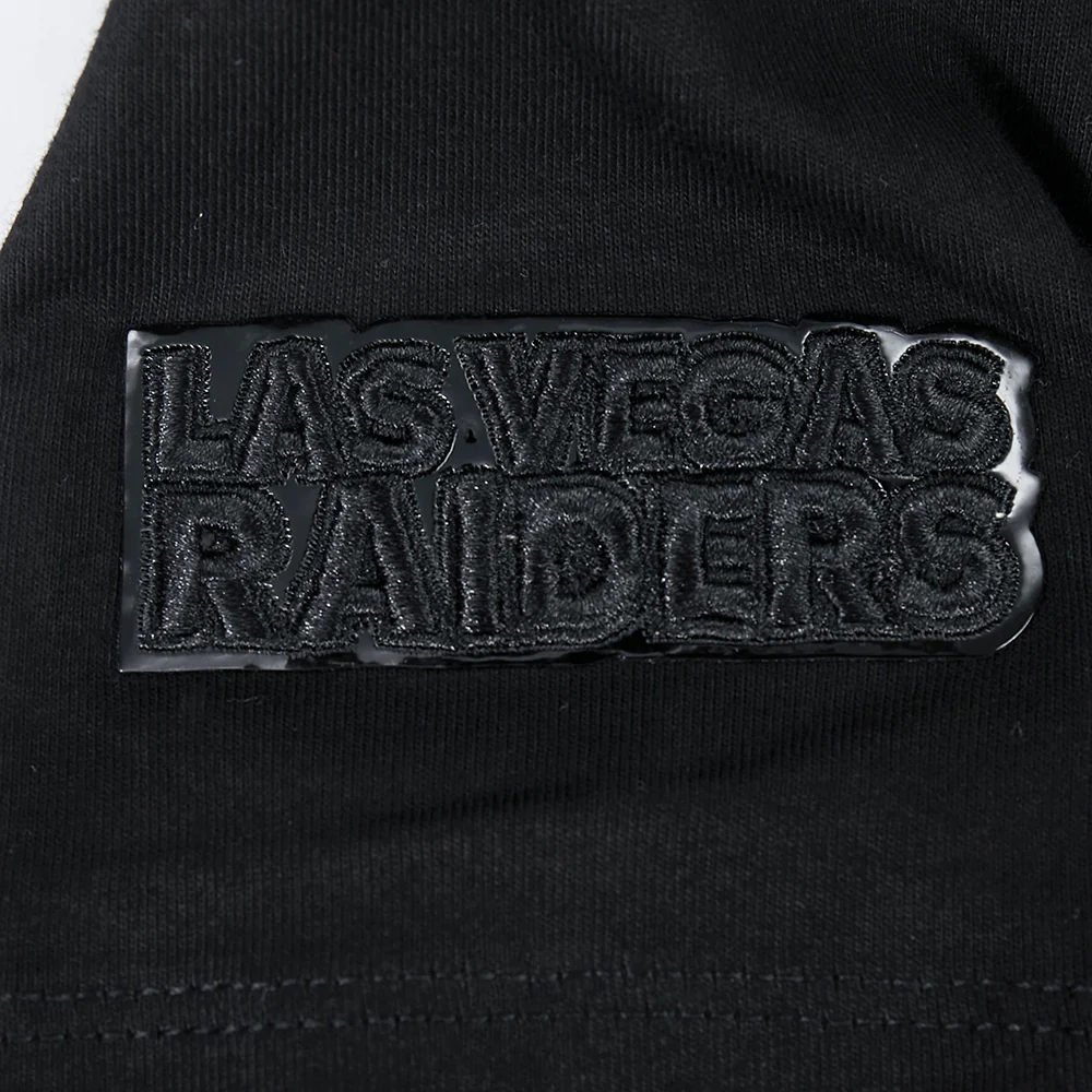 NFL LAS VEGAS RAIDERS CLASSIC 3BK LITTLE BOY'S SS TEE (BLACK) - Image 7