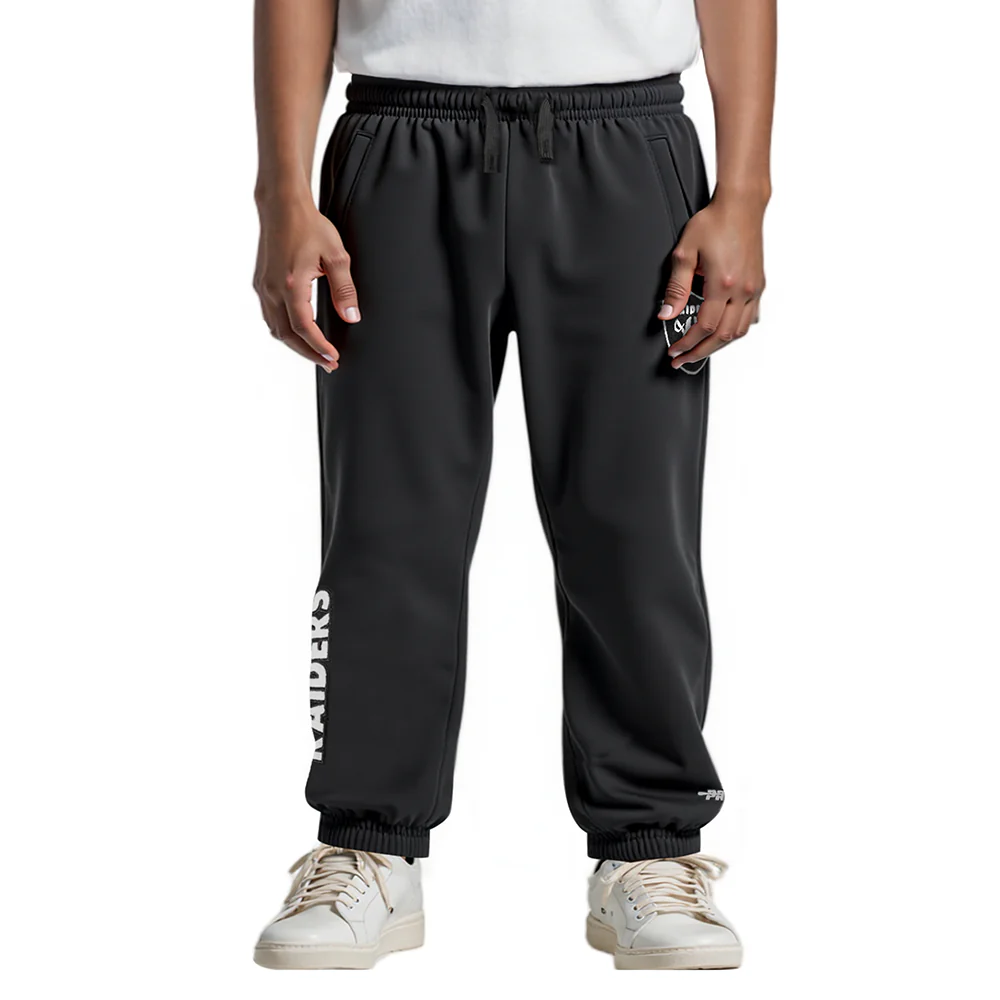 NFL LAS VEGAS RAIDERS CLASSIC LITTLE BOYS FLC SWEATPANT (BLACK)